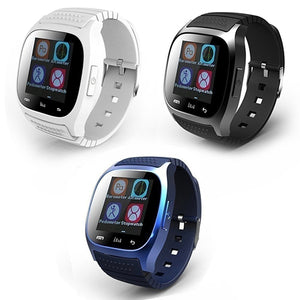 Bluetooth Smart Wrist Watch Pedometer for iOS Android iPhone Samsung HTC