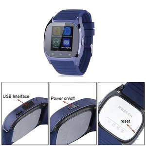 Bluetooth Smart Wrist Watch Pedometer for iOS Android iPhone Samsung HTC