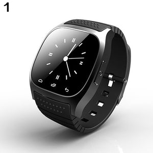 Bluetooth Smart Wrist Watch Pedometer for iOS Android iPhone Samsung HTC