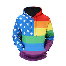 Load image into Gallery viewer, New Autumn Hoody Printed Hoodies Men 3d Sweatshirt Top Male Hooded USA Flag Rainbow Jogger Mens Slim Man Sweatshirts BL-123