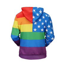 Load image into Gallery viewer, New Autumn Hoody Printed Hoodies Men 3d Sweatshirt Top Male Hooded USA Flag Rainbow Jogger Mens Slim Man Sweatshirts BL-123