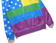 Load image into Gallery viewer, New Autumn Hoody Printed Hoodies Men 3d Sweatshirt Top Male Hooded USA Flag Rainbow Jogger Mens Slim Man Sweatshirts BL-123
