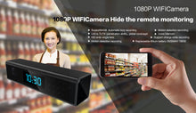 Load image into Gallery viewer, K11Table Clock Camera 1080P 720P Wifi Clock Camera Alarm Setting IR Night Vision Mini Camera Motion Sensor Mini Camcorder