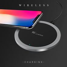 Load image into Gallery viewer, New Arrival Qi Wireless Power Charger Charging Pad for Mobile iPhone  Fast charger for iphone 8 8 plus X for SAMSUNG S8 S7