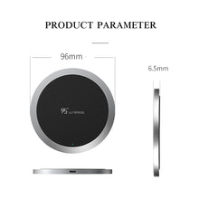 Load image into Gallery viewer, New Arrival Qi Wireless Power Charger Charging Pad for Mobile iPhone  Fast charger for iphone 8 8 plus X for SAMSUNG S8 S7