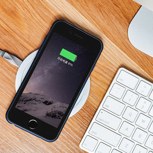 New Arrival Qi Wireless Power Charger Charging Pad for Mobile iPhone  Fast charger for iphone 8 8 plus X for SAMSUNG S8 S7