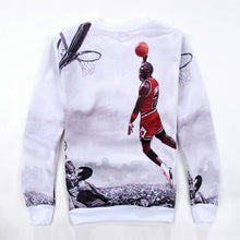 Load image into Gallery viewer, 2017 Spring/Autumn Men/Women 3D Print Pullover Jordan Dunk Sweatshirt Hoodie Long Sleeve Casual Hip Hop Sweatshirt Vetements