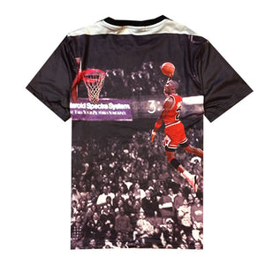 Jordan T Shirt 23 Men Short Sleeve 3D Printed Tee Shirt 2017 New Men Summer Clothing Streetwear Punk Tees Shirts