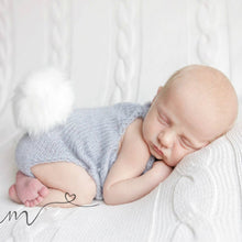 Load image into Gallery viewer, Newborn Baby Cute Rabbit Knitted Photography Costume Soft Rompers Photo Props