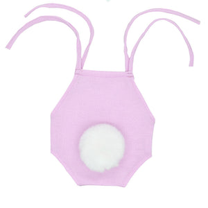 Newborn Baby Cute Rabbit Knitted Photography Costume Soft Rompers Photo Props