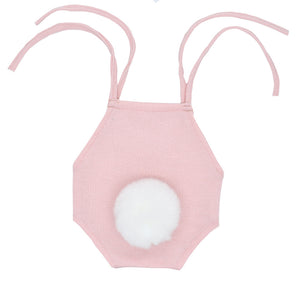 Newborn Baby Cute Rabbit Knitted Photography Costume Soft Rompers Photo Props