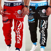 Load image into Gallery viewer, Men&#39;s Letter Printed Sport Sweat Pants Jogging Jogger Trousers Tracksuit Bottoms
