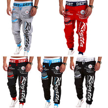 Load image into Gallery viewer, Men&#39;s Letter Printed Sport Sweat Pants Jogging Jogger Trousers Tracksuit Bottoms
