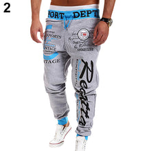 Load image into Gallery viewer, Men&#39;s Letter Printed Sport Sweat Pants Jogging Jogger Trousers Tracksuit Bottoms