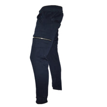 Load image into Gallery viewer, Men Casual Zippered Sweatpants Jogger Sport Trousers Drawstring Hip-hop Pants