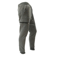 Load image into Gallery viewer, Men Casual Zippered Sweatpants Jogger Sport Trousers Drawstring Hip-hop Pants