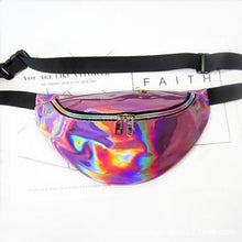 Load image into Gallery viewer, Fanny Pack Laser Transparent Waist Bag Hologram Bag Belt Bag Waist Pack  Bolsa Feminina Hip Bag Belt Pouch