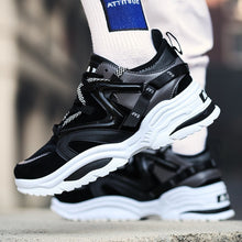 Load image into Gallery viewer, Casual Shoes Men Breathable Sneakers Trend Fashion Cheap Lace Up Color Matching Zapatilla