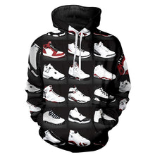 Load image into Gallery viewer, Men Women Sweatshirts Jordan 23 Classic Shoes 3D Print Hoodies