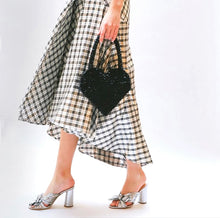 Load image into Gallery viewer, Small Group Fashion Love Handmade Bag Red / Bblack Top-Handle Bags