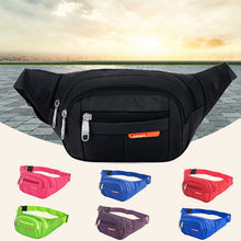 Load image into Gallery viewer, 6 Colors Unisex Waist  Men Women Bum Bag Travelling Phone Money Pouch Banana Bags Female Belt Bags