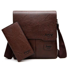 Load image into Gallery viewer, Man Pu Leather Messenger Shoulder Bags