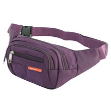 Load image into Gallery viewer, 6 Colors Unisex Waist  Men Women Bum Bag Travelling Phone Money Pouch Banana Bags Female Belt Bags