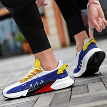 Load image into Gallery viewer, Sneakers Lightweight Comfortable Casual Shoes Zapatillas Hombre  Colorblock Canvas Shoes