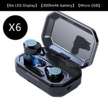 Load image into Gallery viewer, G02 V5.0 Bluetooth Stereo Earphone Wireless IPX7 Waterproof Touch Earbuds Headset 3300mAh Battery LED Display Type-c Charge Case