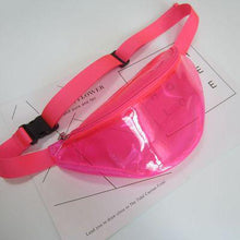 Load image into Gallery viewer, Fanny Pack Laser Transparent Waist Bag Hologram Bag Belt Bag Waist Pack  Bolsa Feminina Hip Bag Belt Pouch