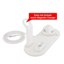 Load image into Gallery viewer, 4 in 1 Wireless Charging Dock Station For Apple Watch iPhone X XS XR MAX 11 Pro 8 Airpods 10W Qi Fast Charger Stand Holder