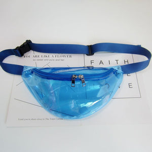 Fanny Pack Laser Transparent Waist Bag Hologram Bag Belt Bag Waist Pack  Bolsa Feminina Hip Bag Belt Pouch