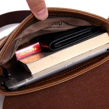 Load image into Gallery viewer, Man Pu Leather Messenger Shoulder Bags