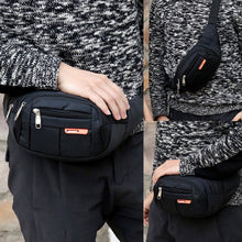 Load image into Gallery viewer, 6 Colors Unisex Waist  Men Women Bum Bag Travelling Phone Money Pouch Banana Bags Female Belt Bags