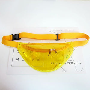 Fanny Pack Laser Transparent Waist Bag Hologram Bag Belt Bag Waist Pack  Bolsa Feminina Hip Bag Belt Pouch