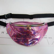 Load image into Gallery viewer, Fanny Pack Laser Transparent Waist Bag Hologram Bag Belt Bag Waist Pack  Bolsa Feminina Hip Bag Belt Pouch