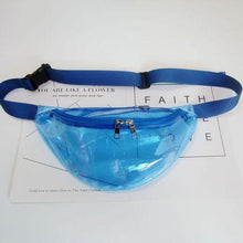 Load image into Gallery viewer, Fanny Pack Laser Transparent Waist Bag Hologram Bag Belt Bag Waist Pack  Bolsa Feminina Hip Bag Belt Pouch