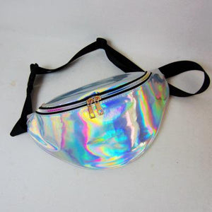 Fanny Pack Laser Transparent Waist Bag Hologram Bag Belt Bag Waist Pack  Bolsa Feminina Hip Bag Belt Pouch