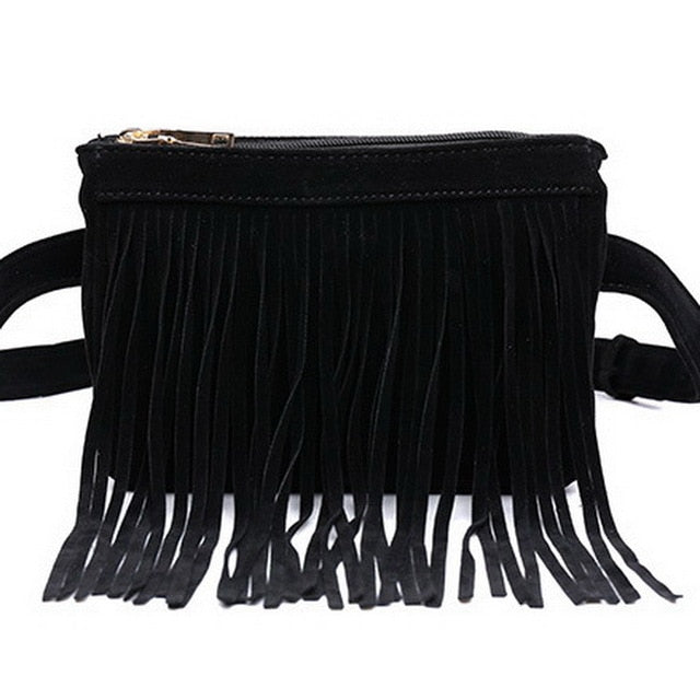 Waist Packs Fashion Simple Design Bags Classic Trendy Waist Bags Vintage Tassel Bags