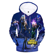 Load image into Gallery viewer, Drawstring 3D Digital Printing Fortnite Novelty Long Sleeve Christmas Cosplay Hoodie Sweatshirt