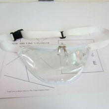 Load image into Gallery viewer, Fanny Pack Laser Transparent Waist Bag Hologram Bag Belt Bag Waist Pack  Bolsa Feminina Hip Bag Belt Pouch
