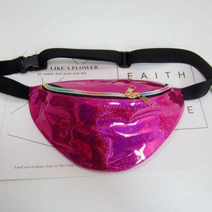 Fanny Pack Laser Transparent Waist Bag Hologram Bag Belt Bag Waist Pack  Bolsa Feminina Hip Bag Belt Pouch