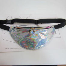 Load image into Gallery viewer, Fanny Pack Laser Transparent Waist Bag Hologram Bag Belt Bag Waist Pack  Bolsa Feminina Hip Bag Belt Pouch