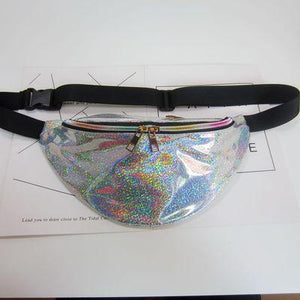 Fanny Pack Laser Transparent Waist Bag Hologram Bag Belt Bag Waist Pack  Bolsa Feminina Hip Bag Belt Pouch