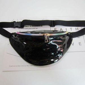 Fanny Pack Laser Transparent Waist Bag Hologram Bag Belt Bag Waist Pack  Bolsa Feminina Hip Bag Belt Pouch