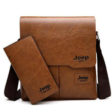 Load image into Gallery viewer, Man Pu Leather Messenger Shoulder Bags