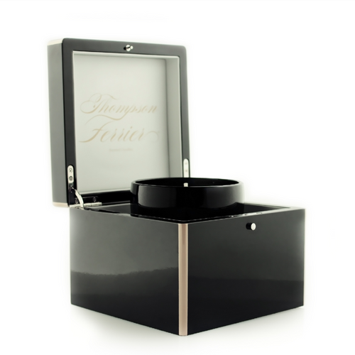 Lacquer Gift Box & Glass Candle