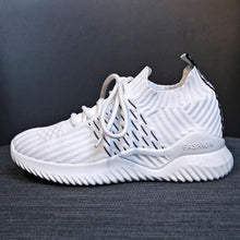 Load image into Gallery viewer, Women   White Sneakers Streetwear Women Wedges