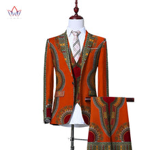 Load image into Gallery viewer, (Jacket+Vest+Pants)Blazers for Men 3 Piece Slim Fit Cowboy Wedding Men Suit Retro Gentleman Mens&#39; African Clothing 6XL WYN230
