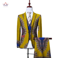 Load image into Gallery viewer, (Jacket+Vest+Pants)Blazers for Men 3 Piece Slim Fit Cowboy Wedding Men Suit Retro Gentleman Mens&#39; African Clothing 6XL WYN230